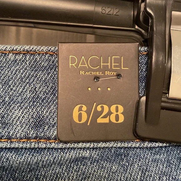 Brand New Rachel Roy High-Rise Fray Hem, Distressed Shorts…size 6/28 - Picture 5 of 7